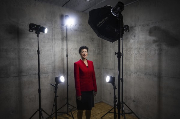Sahra Wagenknecht is a member of the German Bundestag and founder of the BSW party, pictured here