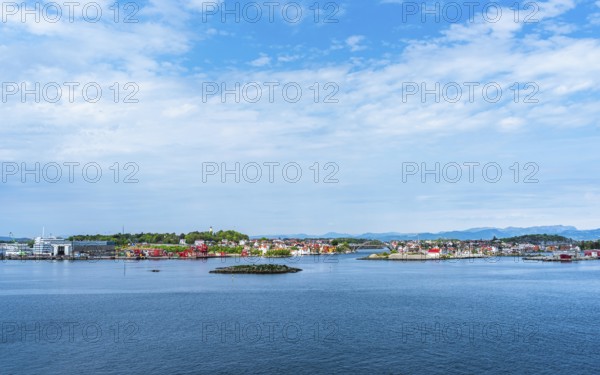 View of STAVANGER, FjordSailing, Stavanger, Boknafjorden, Norway, Europe