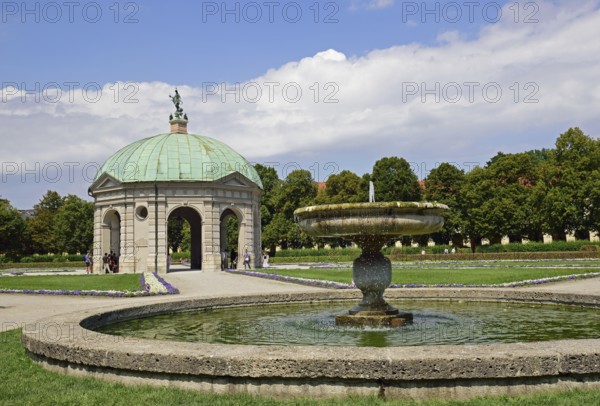 Europe, Germany, Bavaria, Munich, City, Hofgarten, Diana Temple, Europe