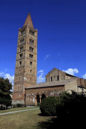 Pomposa, Abbatia Sanctae Mariae Pomposae, former abbey of the Benedictine order at the mouth of the