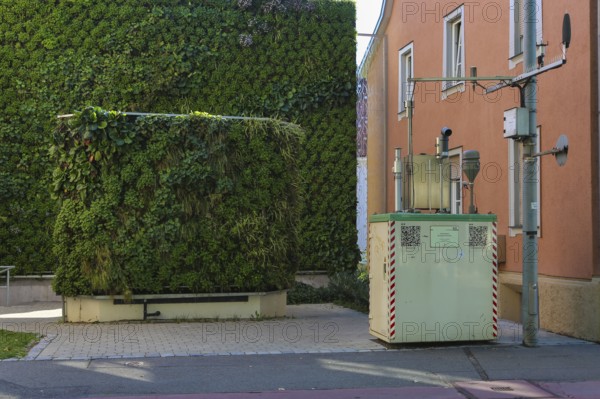 Lederstraße air monitoring station, air quality measurement, exhaust gas measurement, particulate