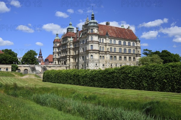 Europe, Germany, Mecklenburg-Western Pomerania, Güstrow, Güstrow Castle, built in the 16th century,