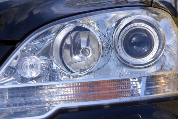 Mercedes, Headlights, Hamburg, Hamburg, Federal Republic of Germany
