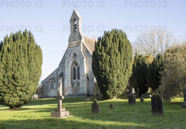 Village parish church Saint Mary Magdalene, Woodborough, Wiltshire, England, UK