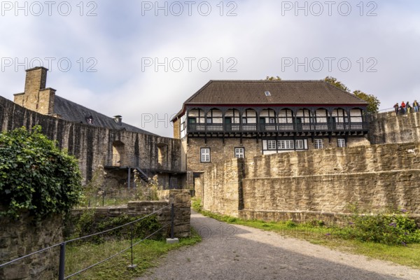 Broich Castle on the west bank of the Ruhr near the city centre, the fortification is in parts the