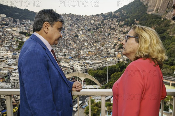 Svenja Schulze (SPD), Federal Minister for Economic Cooperation and Development, during a visit to
