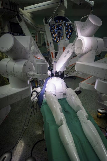 Operating theatre robot HUGO, Dresden, Saxony, Germany, Europe
