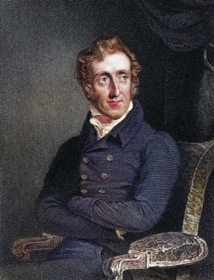 Henry Welbore Agar Ellis 2nd Viscount Clifden 1761 to 1836, Historic, digitally restored