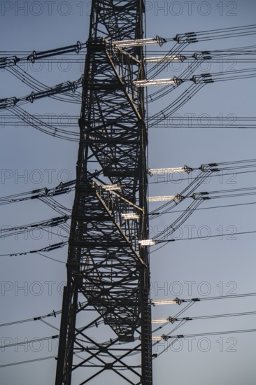 380 kV system, switchgear, from the transmission system operator Amprion, in the Emscherbruch in