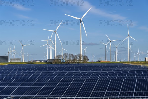 Vopak Solarpark Eemshaven, 19 hectares of solar modules with a capacity of 25 megawatts, around the