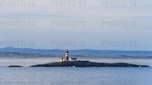 Lighthouse over FjordSailing, Stavanger, Boknafjorden, Norway, Europe