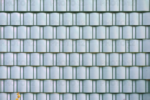 Structure of a privacy fence, Bavaria, Germany, Europe