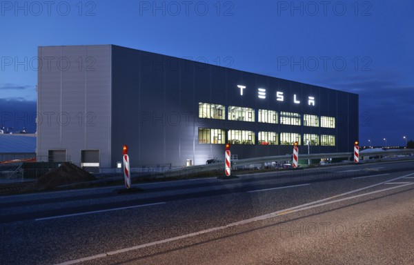 Battery factory of the Tesla plant, Grünheide, 13.01.2023