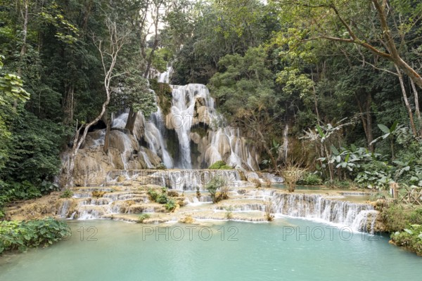 Kuang Si Waterfall near Luang Prabang, Laos, Asia