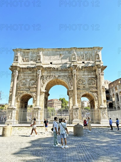 Arch of Constantine, Colosseum, Rome, Italy, Europe