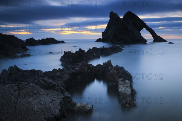 Bow Fiddle Rock, Scotland, Great Britain