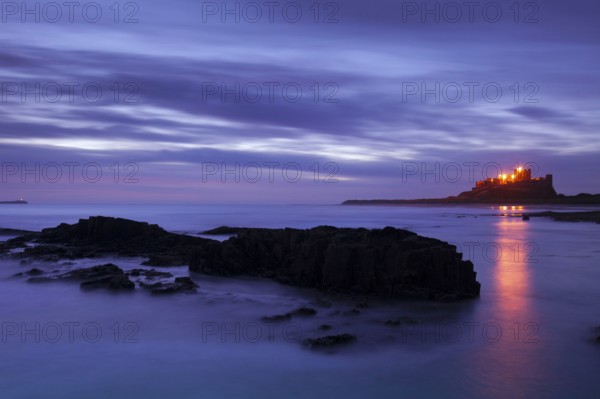 Bamburgh Castle, Northumberland, England, United Kingdom, Europe