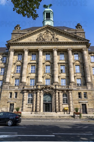Building of the Düsseldorf district government, on Cecilienallee, administration building,