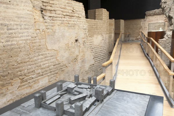 Castillo de San Jorge castle in Triana, Seville, Spain, Europe
