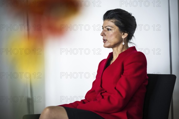 Sahra Wagenknecht is a member of the German Bundestag and founder of the BSW party, pictured here