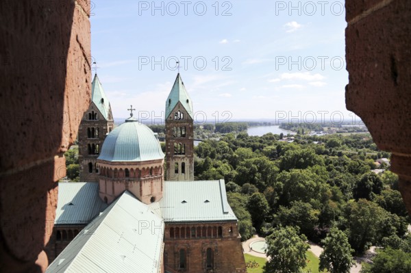 Panorama of Speyer, Rhineland-Palatinate