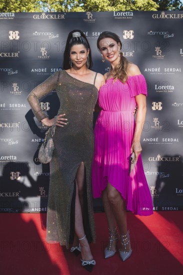 Micaela shepherd and Franziska Scheffter at the first Fashion Night with Harald Glööckler for his