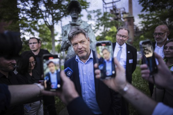 The Federal Minister for Economic Affairs and Climate Protection Robert Habeck (Alliance 90/The