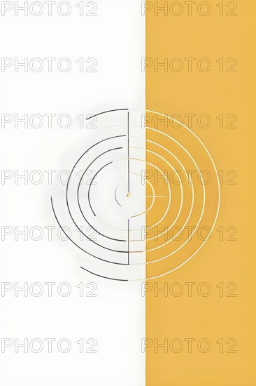 Abstract wallpaper illustration symbolizing finance and business, AI generated