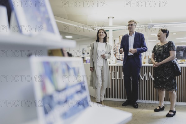 (L-R) Annalena Bärbock (Alliance 90/The Greens), Federal Foreign Minister, and Jens Henriksen,