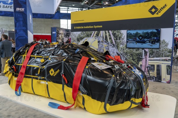 Interschutz 2022 trade fair in Hanover, the world's largest trade fair for fire, rescue and
