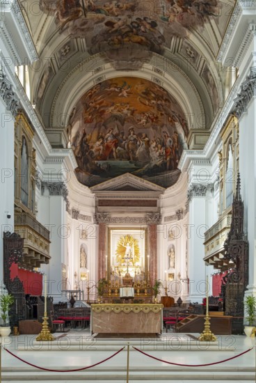 Interior of Palermo Cathedral, Sicily, Italy, Europe