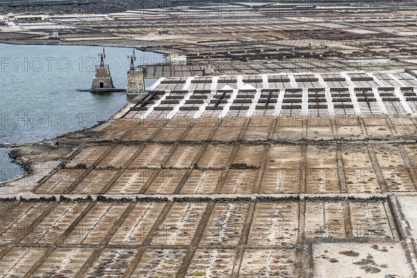 Salinas de Janubio, Lanzarote, Canary Islands, Spain, Europe