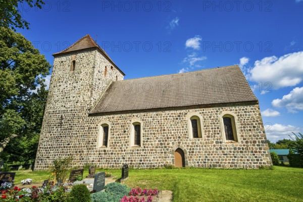 Schulzendorf village church, Wriezen, Brandenburg, Germany, Europe