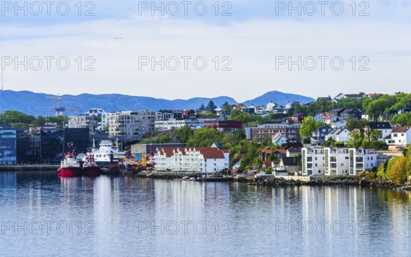 View of STAVANGER, FjordSailing, Stavanger, Boknafjorden, Norway, Europe