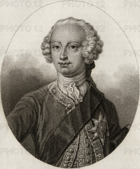 Frederick Louis Prince of Wales 1707 to 1751 Eldest son of George II, Frederick Louis Prince of