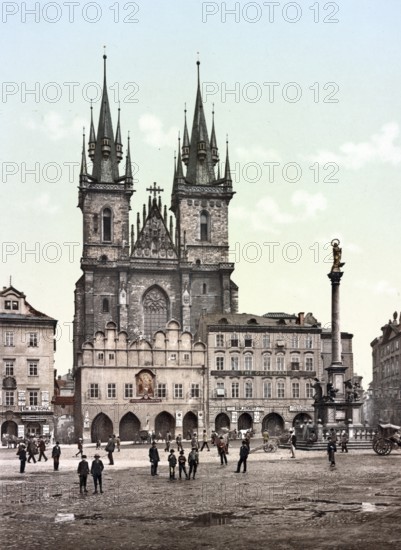 Church of the Virgin Mary in front of the Teyn, Teyn Church, also known as St Mary's Church, a