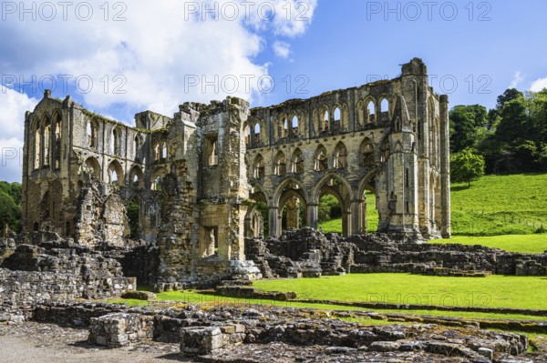 Rievaulx Abbey, North York Moors National Park, North Yorkshire, England, UK