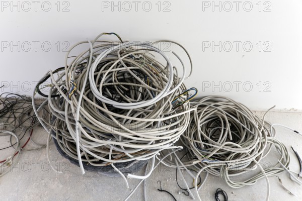 Data cable for recycling, Berlin, 03.07.2024., Berlin, Berlin, Germany, Europe