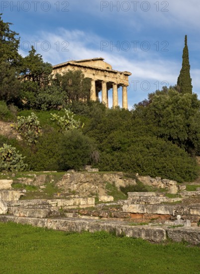Temple of Hephaestus, Ancient Agora of Athens, Greece, Europe