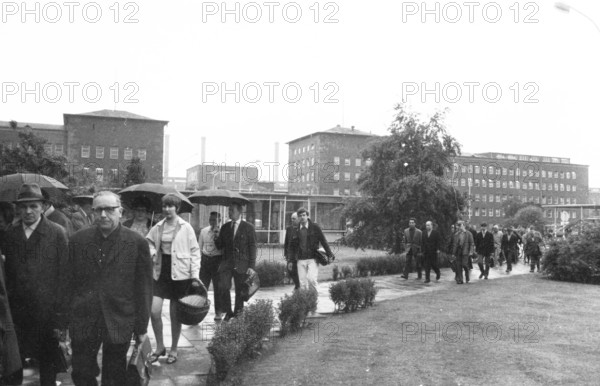 DEU, Germany, Dortmund: Personalities from politics, business and culture from the years 1965-71.