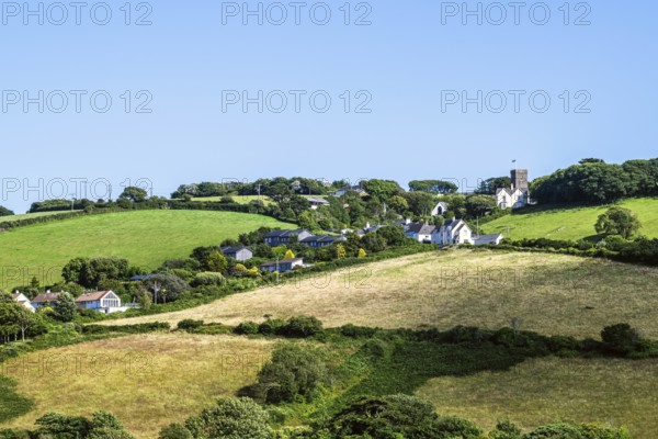 East Portlemouth St. Winwaloe's Church, Salcombe and Mill Bay, Kingsbridge Estuary, Batson Creek,