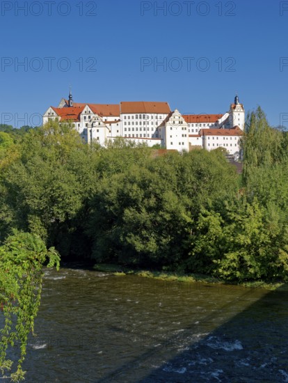Renaissance Colditz Castle with escape museum about Allied prisoners of war and youth hostel on the
