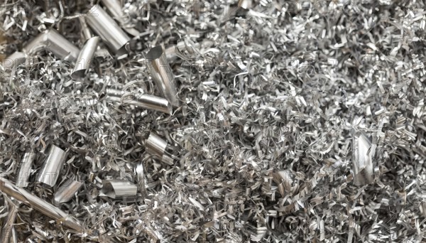 Metal, material, metal shavings, stainless steel scrap