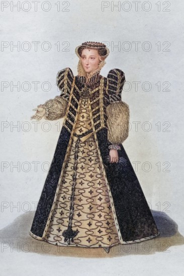 Caterina Maria Romula de' Medici, Catherine de Medicis, German Katharina von Medici, (born 13 April