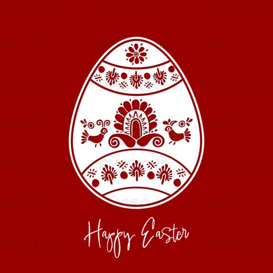 Easter Eggs ornament.Vector emplate for laser cutting, wood carving, paper cut and printing. Vector