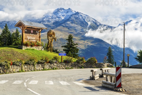 Route des Grandes Alpes, pass Col du Telegraph, Departement Savoie, Savoier Alps, region