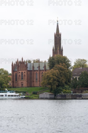 Malchow Monastery on the Mecklenburg Lake District, Malchow, Mecklenburg-Western Pomerania,
