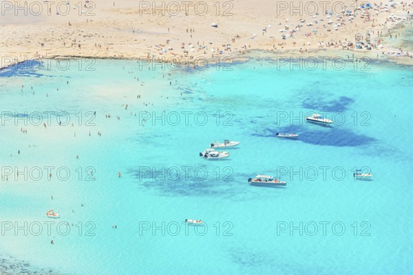 Balos beach, Gramvousa Peninsula, Chania, Crete, Greece, Europe