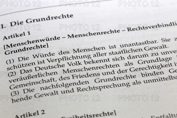 German Basic Law Article 1, Human Dignity