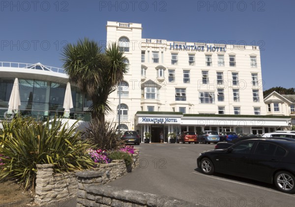 Hermitage Hotel building, Bournemouth, Dorset, England, UK